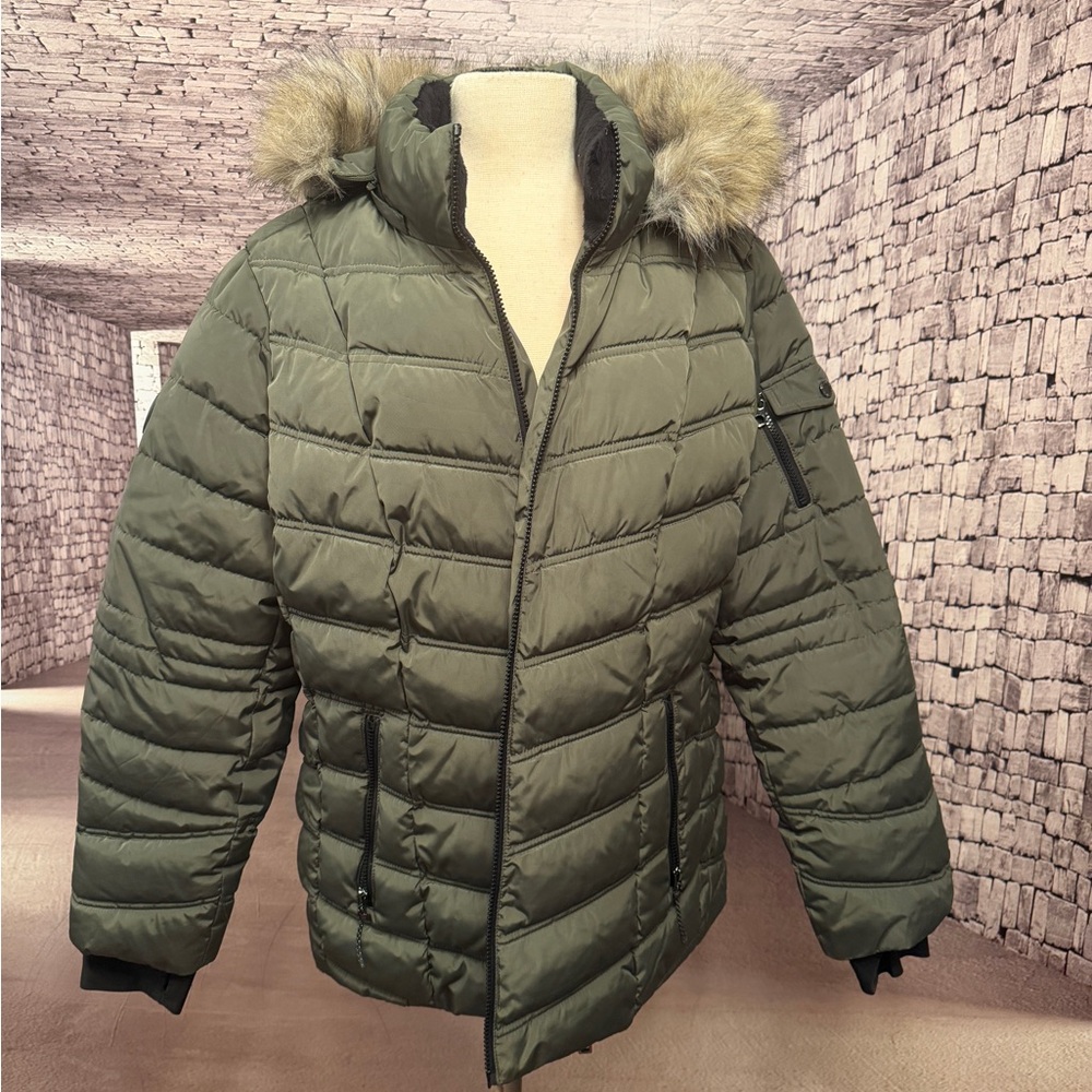 Nautica Black Water-Resistant Jacket